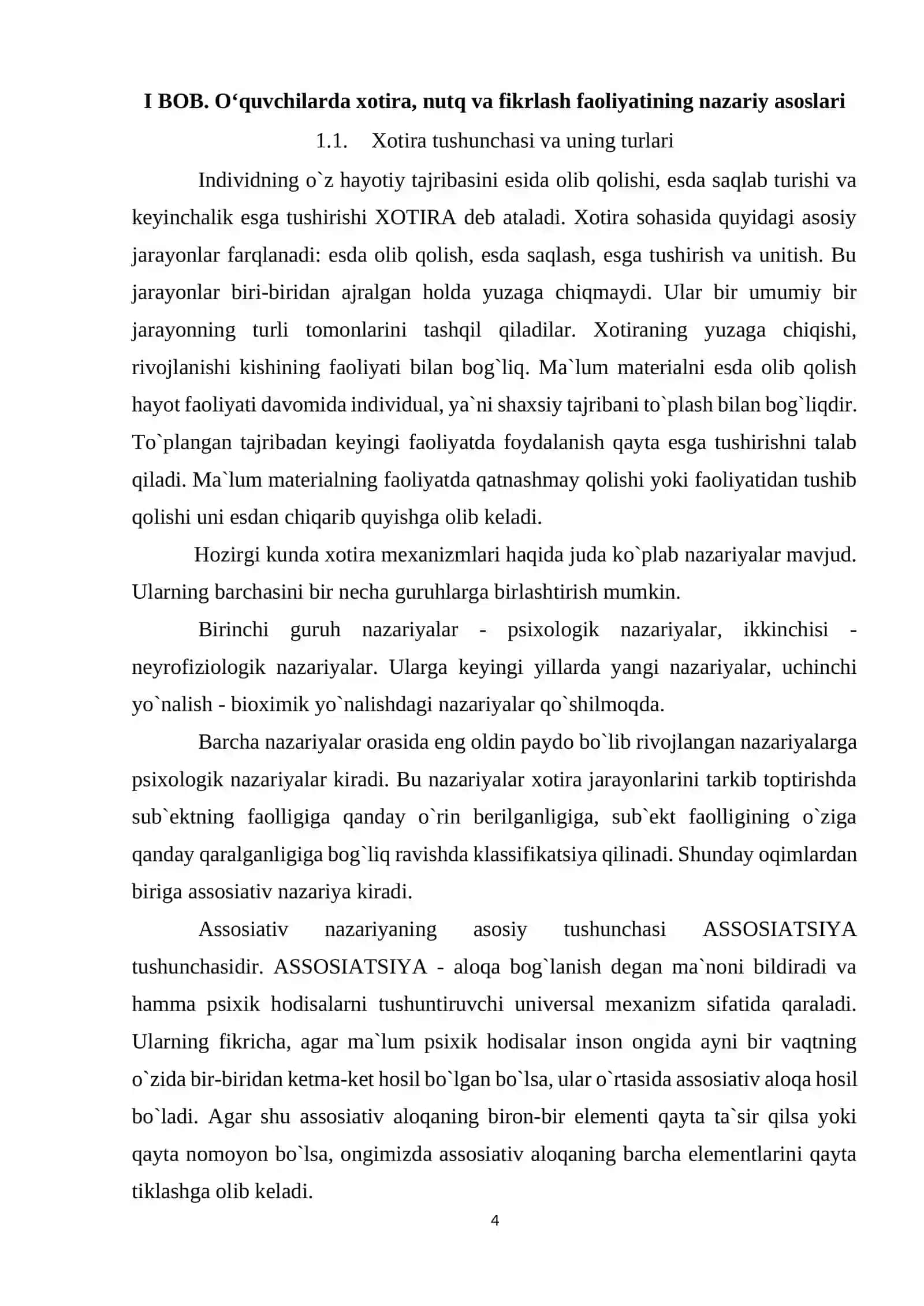 O‘quvchilarda xotira, nutq va fikrlash faoliyatini shakllantirish 4