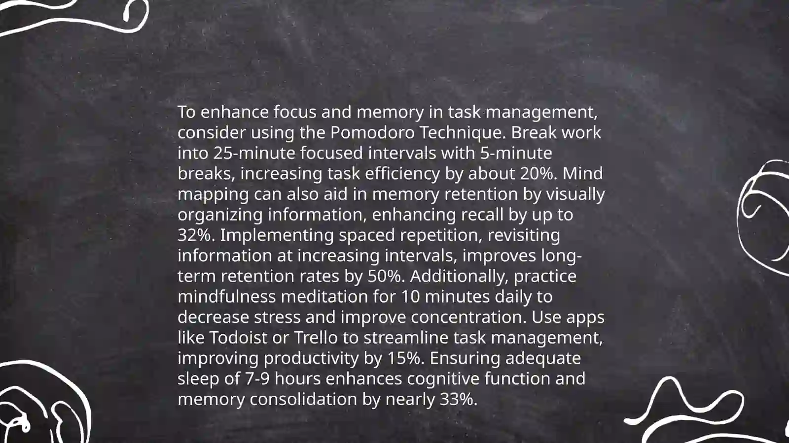 Task management skills improving memory 4