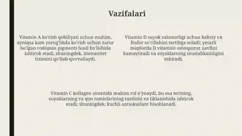Vitaminlar 4