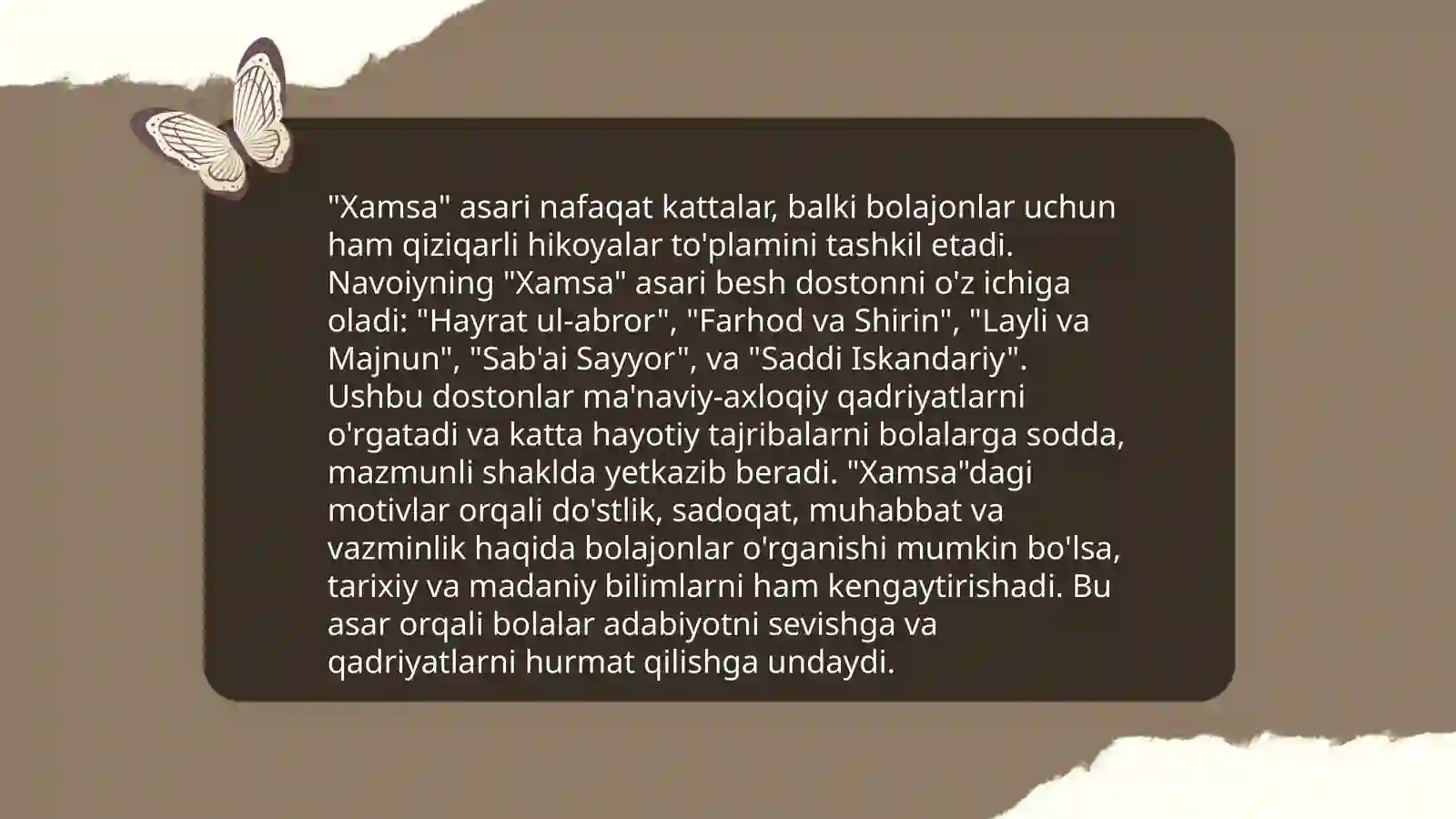 Alisher Navoiy: Hayoti va ijodiyoti 4