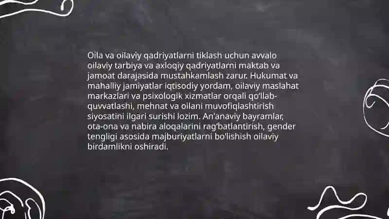 O'quv dasturlari tarix, ona tili, adabiyot, ma'rifat va axloqiy tarbiya bo'limlarida 4