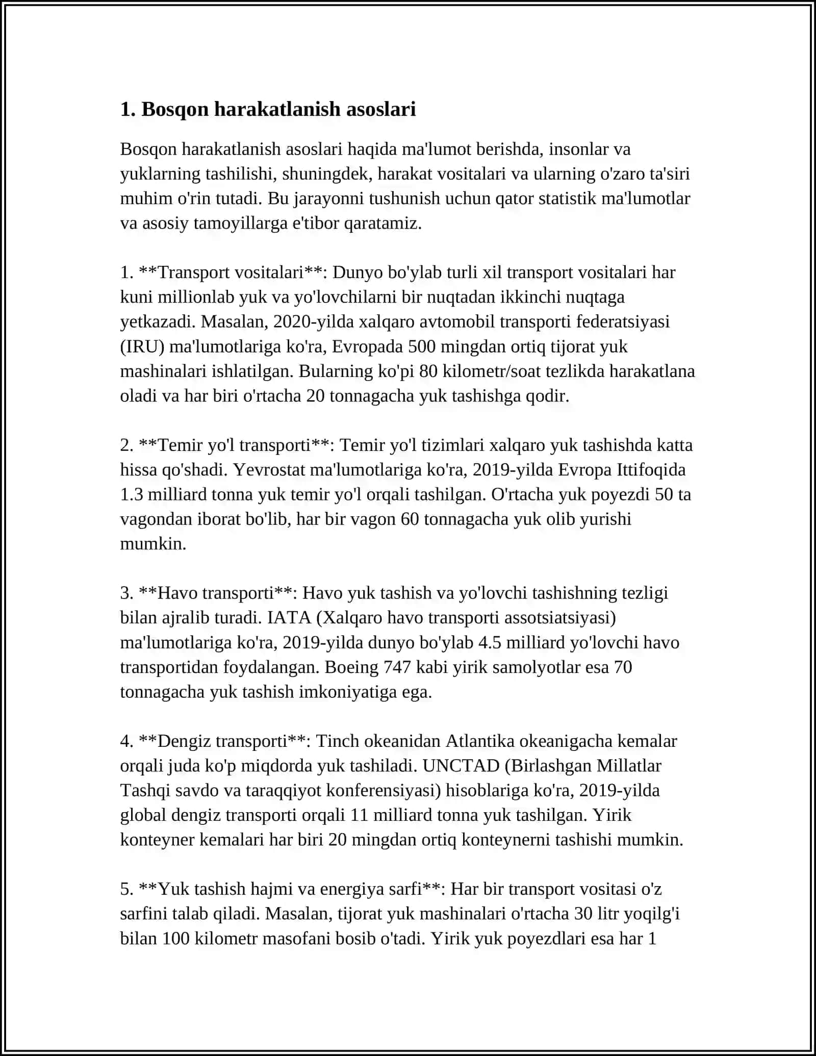 BOSQON BILAN HARAKATLANISH TEXNIKASINI TANISHTIRISH. BOSQON USHLASH TEXNIKASINI O‘RGATISH 4