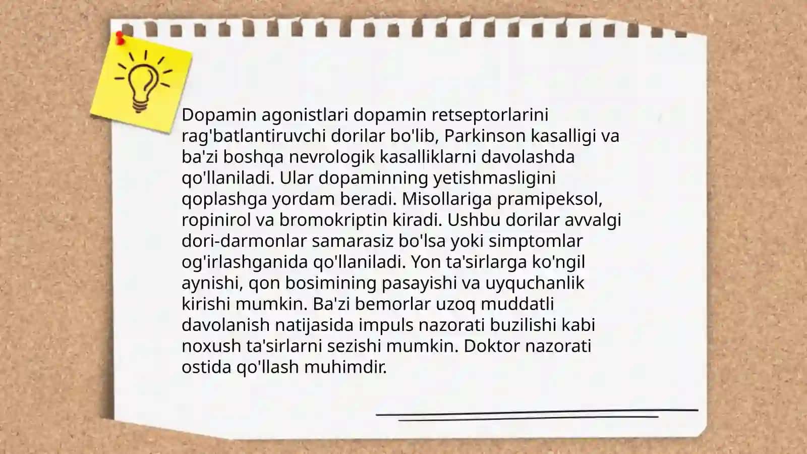 Levodopa va Karbidopa aralashmasi 4