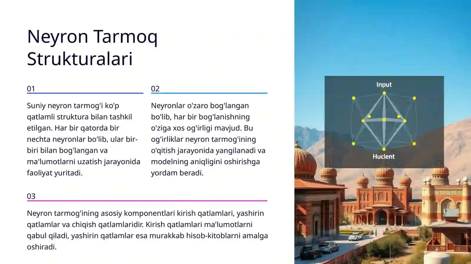 Suniy neyron tarmoqlari 4