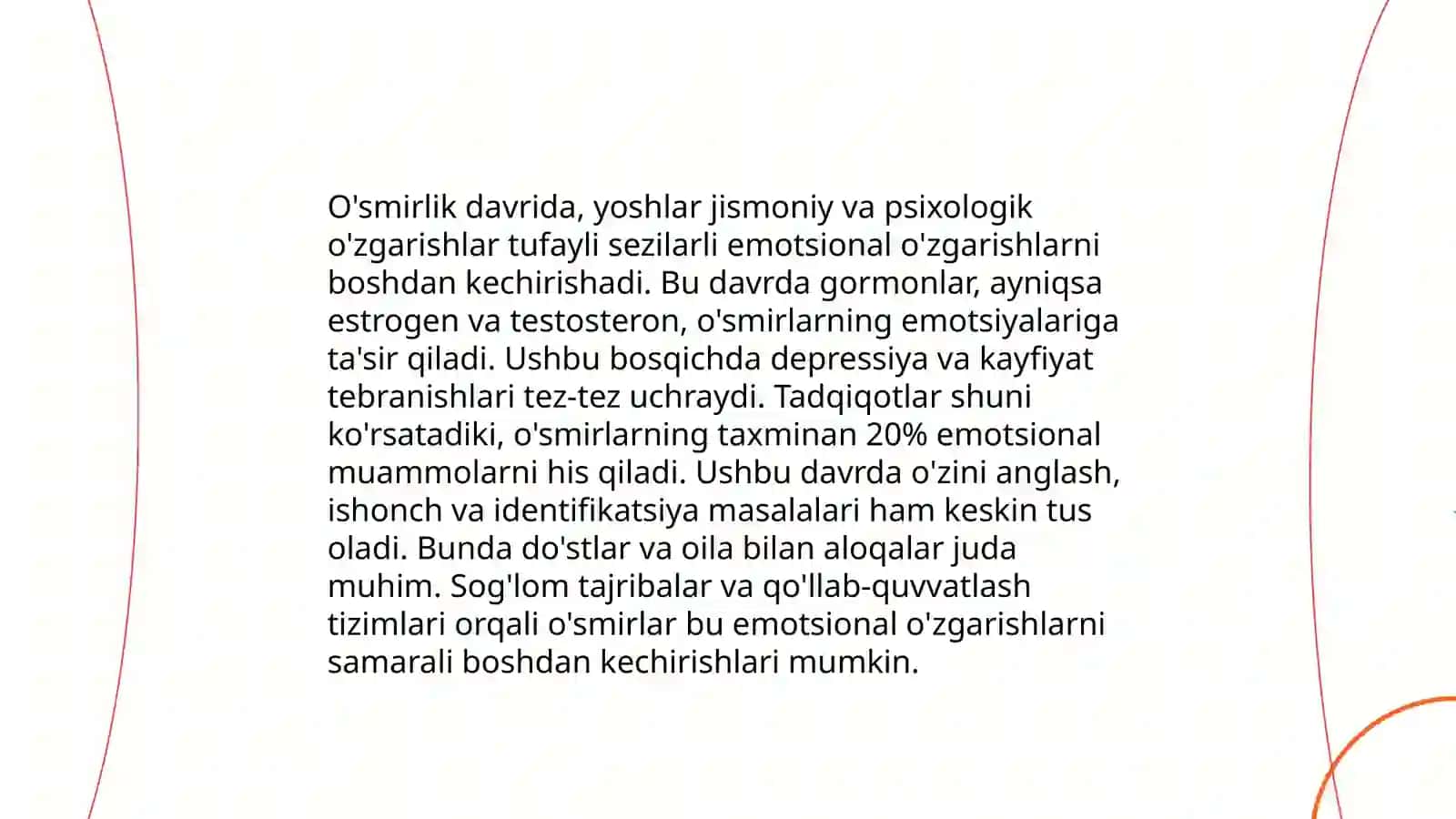 O'smirlik davrida identifikatsiya jarayoni 4