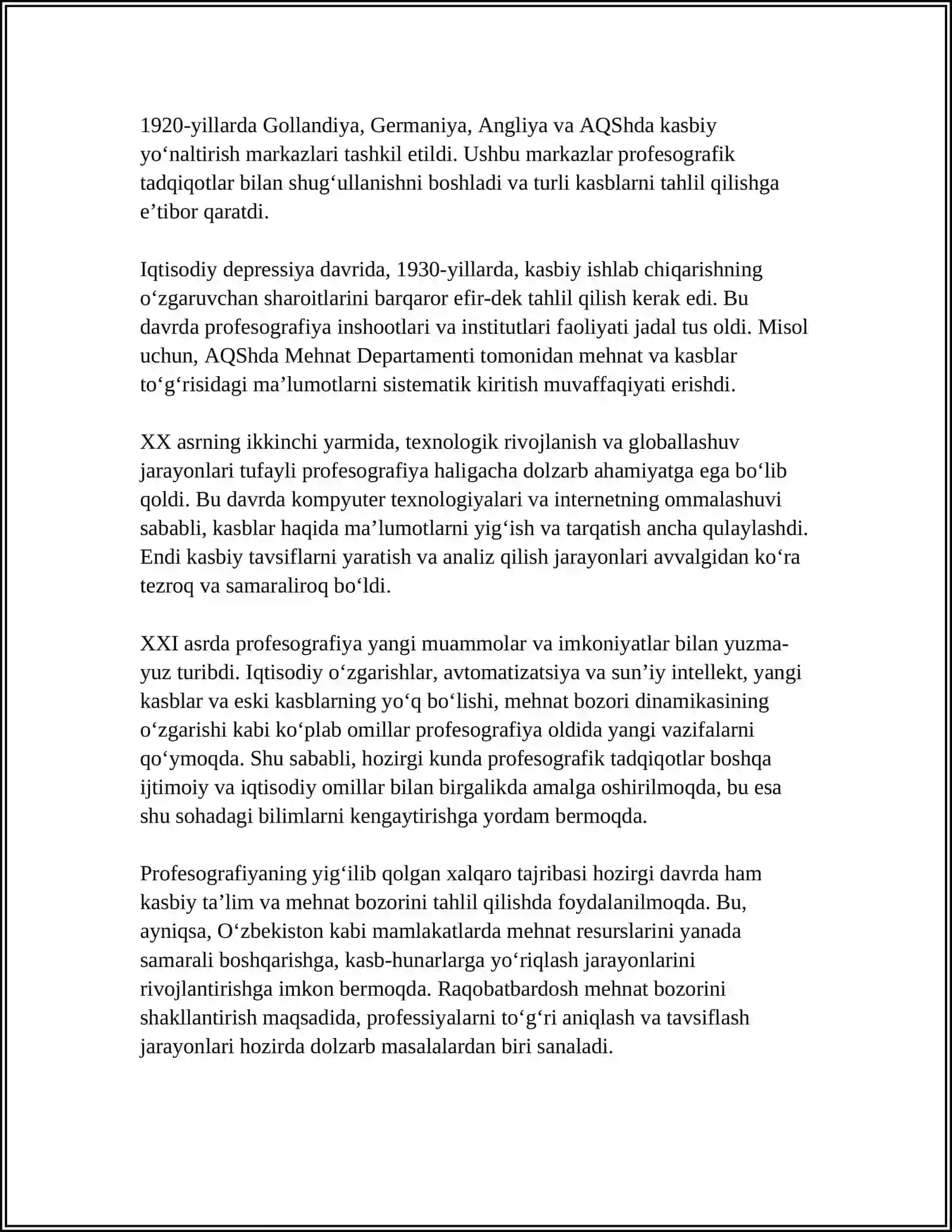 PROFESSIOGRAFIYA HAQIDA UMUMIY TUSHUNCHA 4