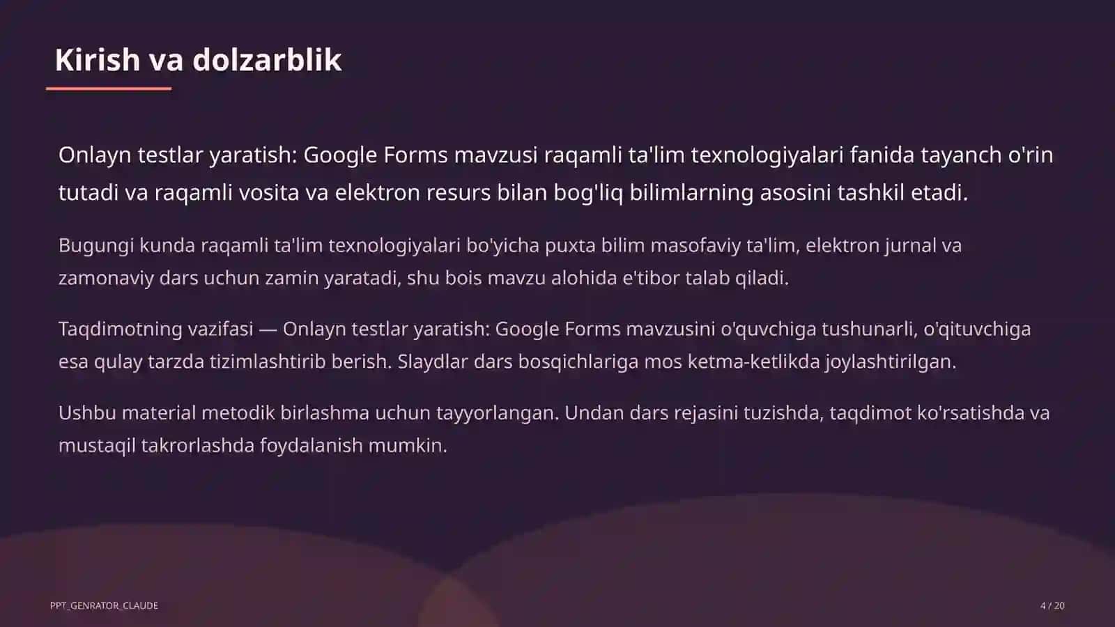 Google Forms 4