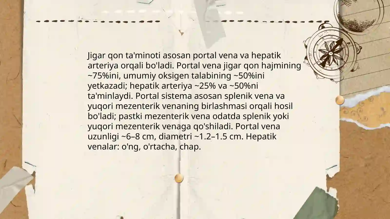Ovqat hazm qilish tizimi jigar anatomiyasi fiziologiyasi va patologiyasi 4