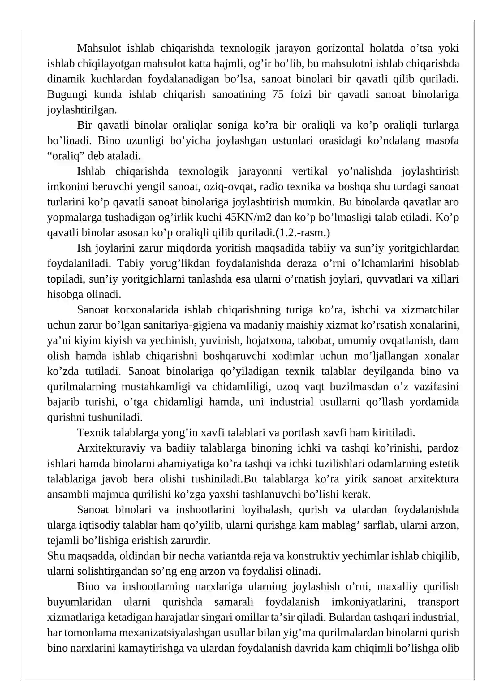Bir qavatli sanoat binolarining temir-beton sinchini montaj qilish texnologiyasi 4