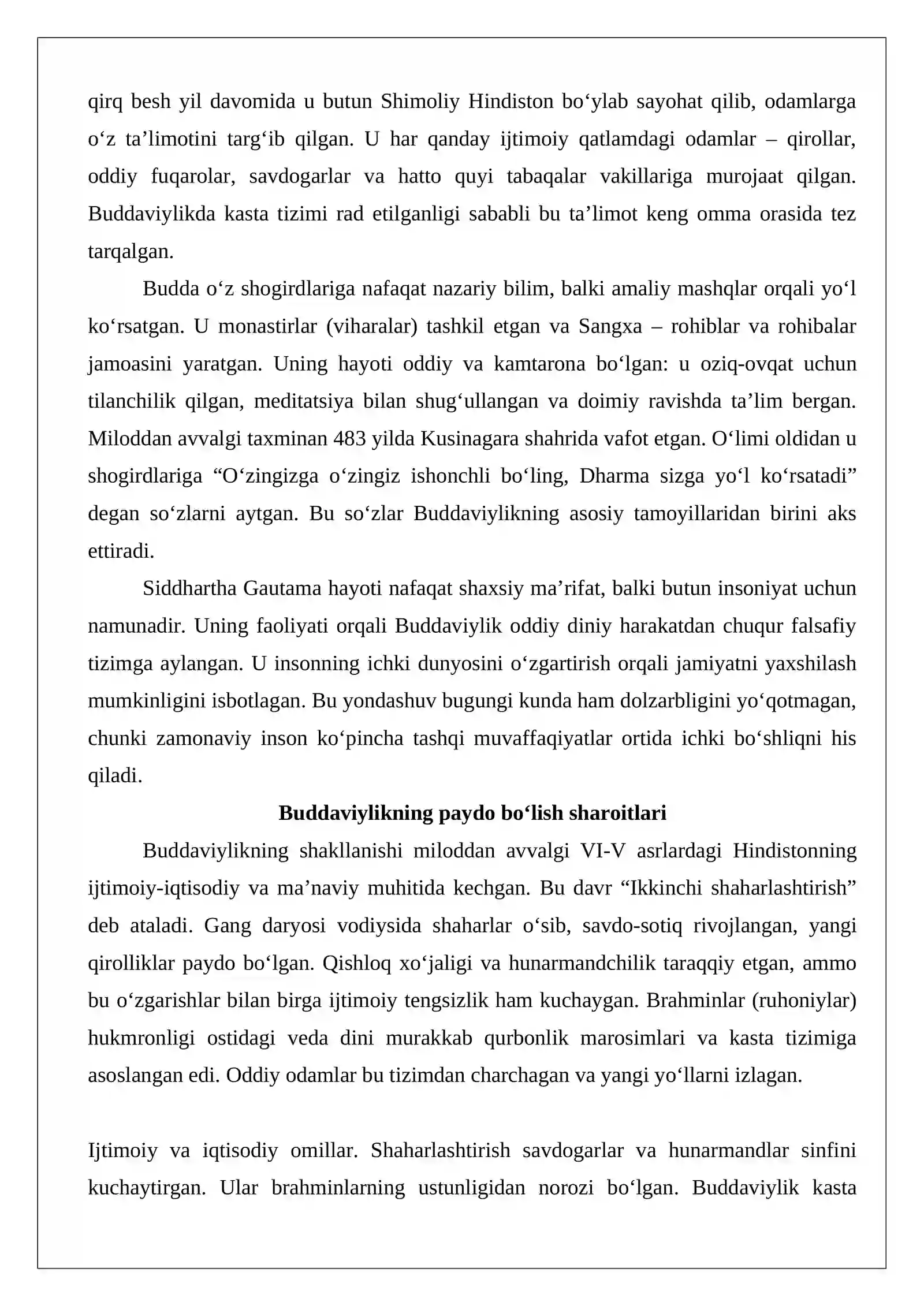 Buddaviylik dini ta’limoti va manbasi 4