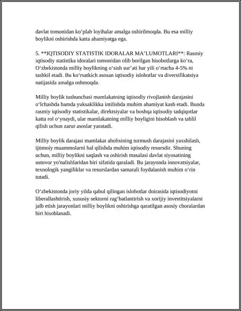 MILLIY BOYLIK TARKIBIY QISMLARINI DIVERSIFIKATSIYALASHNING NAZARIY ASOSLARI 4