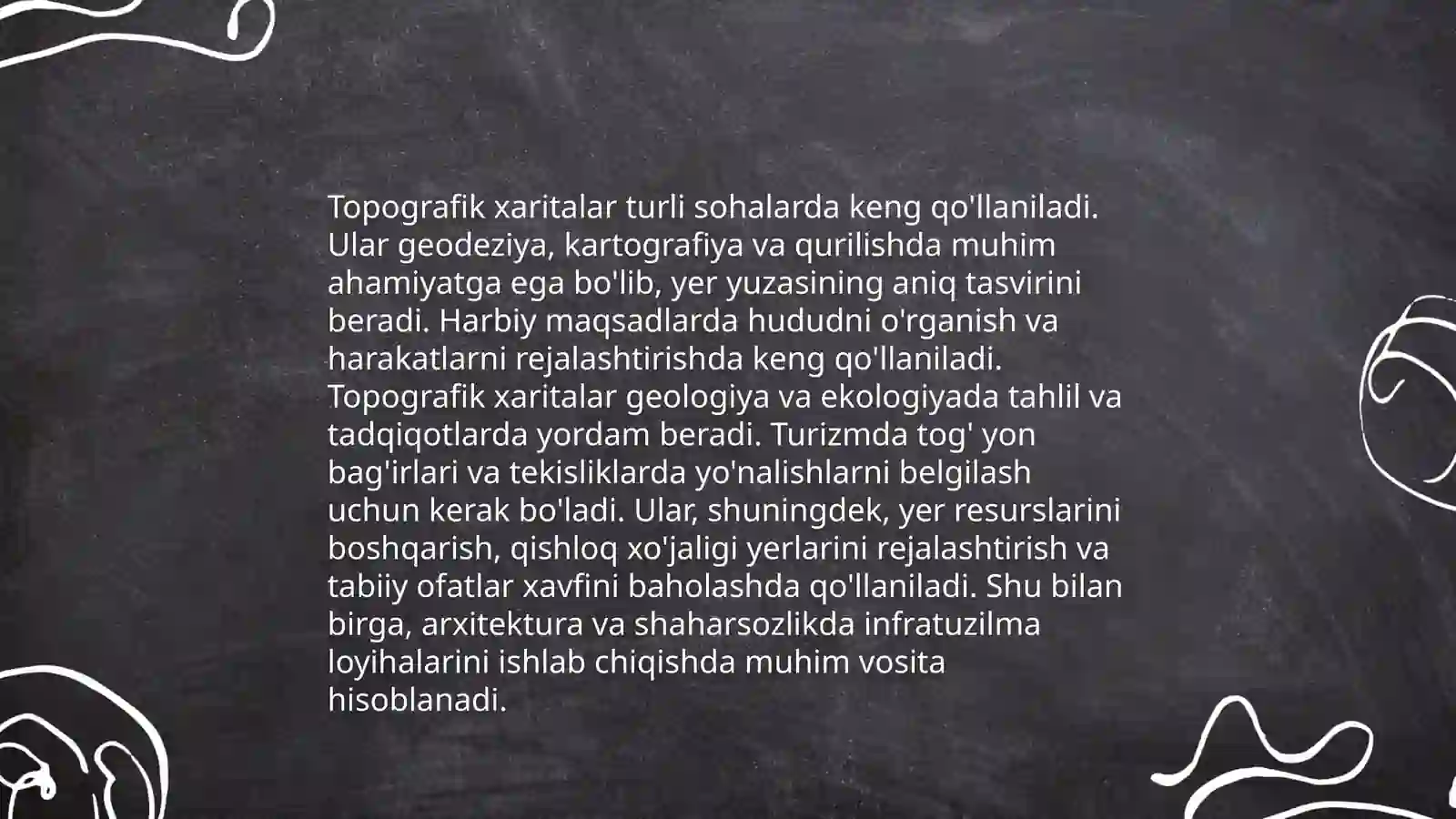 Topografik plan va xaritalar 4