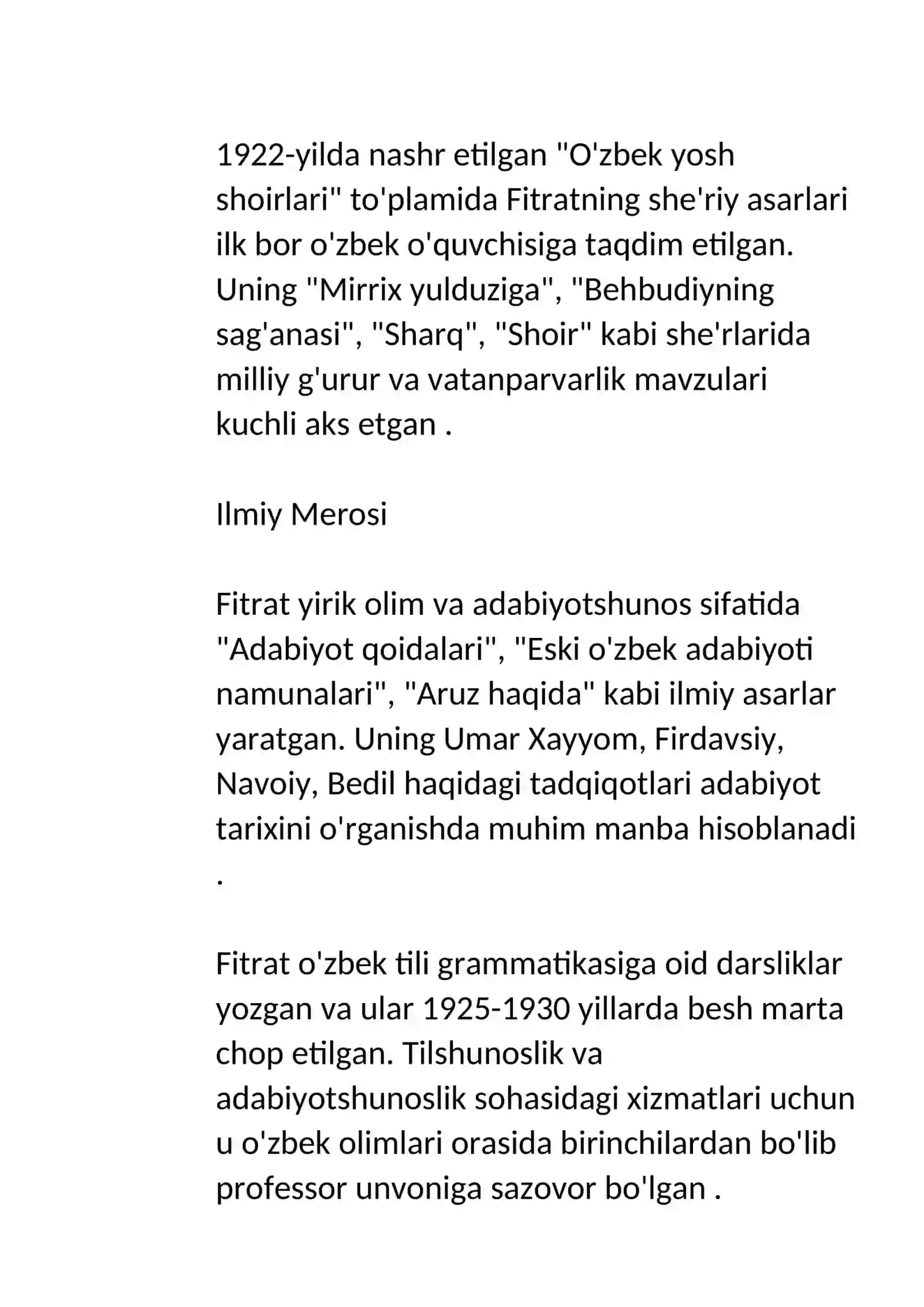 Abdurauf Fitratning oila asaridagi oila qurish tartiplari va farzand tarbiyasiga oid g’oyalari 4