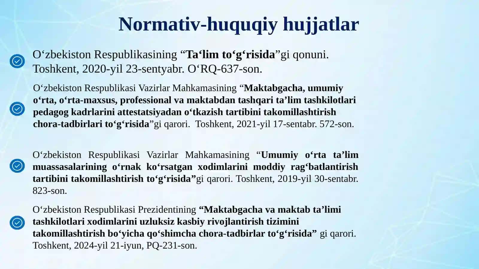 MAKTABDA IJODKOR O‘QITUVCHILARINI ANIQLASH VA ULARNING IQTIDORINI RIVOJLANTIRISH 4