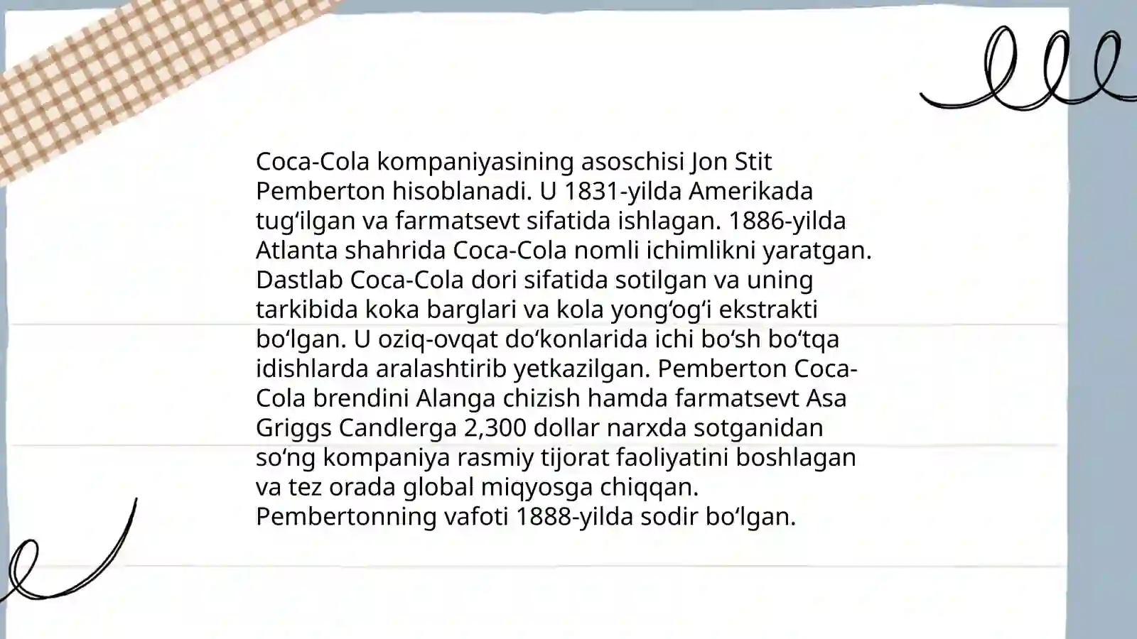 Coca-Cola kompaniyasi haqida 4