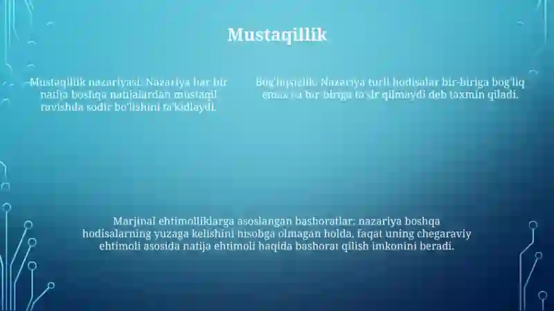 Ehtimollar Nazaryasi 4