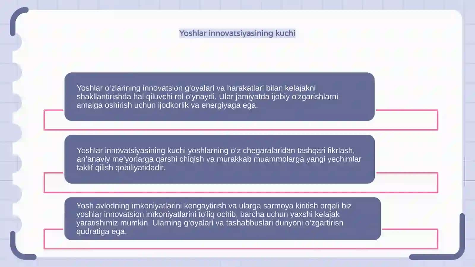 Yoshlar kelajak bunyodkori 4