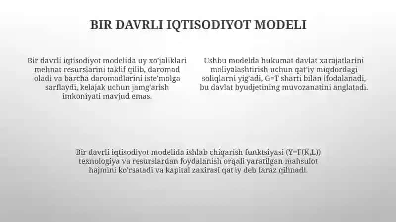 Birdavrl iqtisodda davlat xarajatlari va soliqlar 4