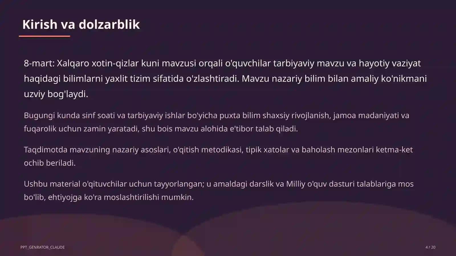 Xalqaro xotin-qizlar kuni 4