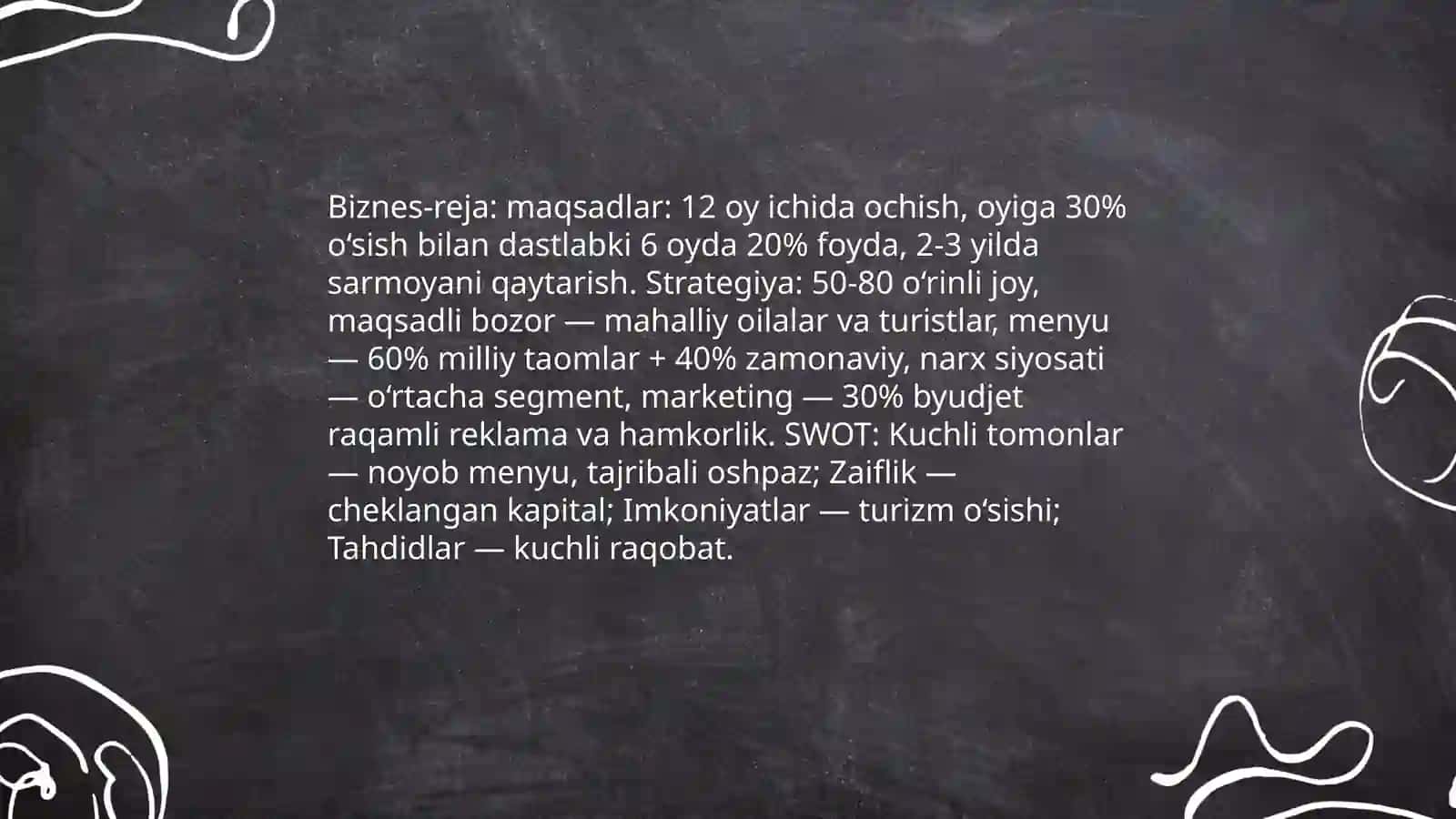 Biznes-reja tuzish 4