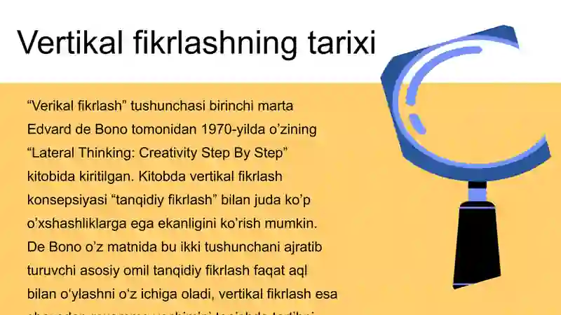 Vertikal va lateral fikrlash 4