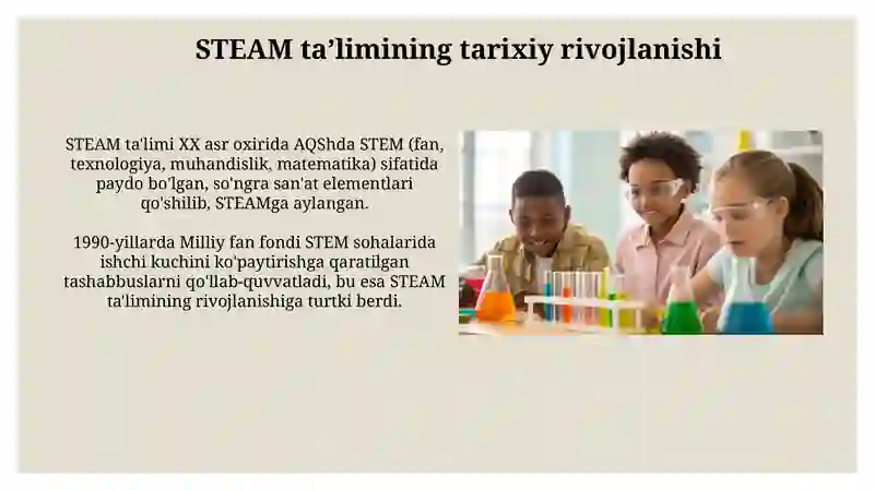 STEAM taʼlimi 4
