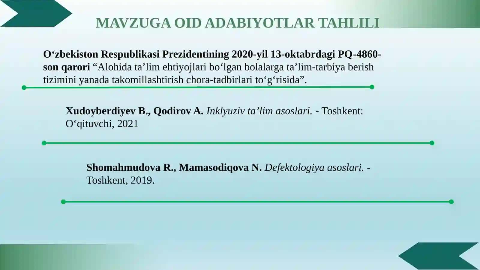INKLYUZIV TAʼLIM JARAYONIDA ALOHIDA TAʼLIM EHTYOJLARI BOʻLGAN BOLALARNI TOʻGARAKLARGA JALB QILISH 4