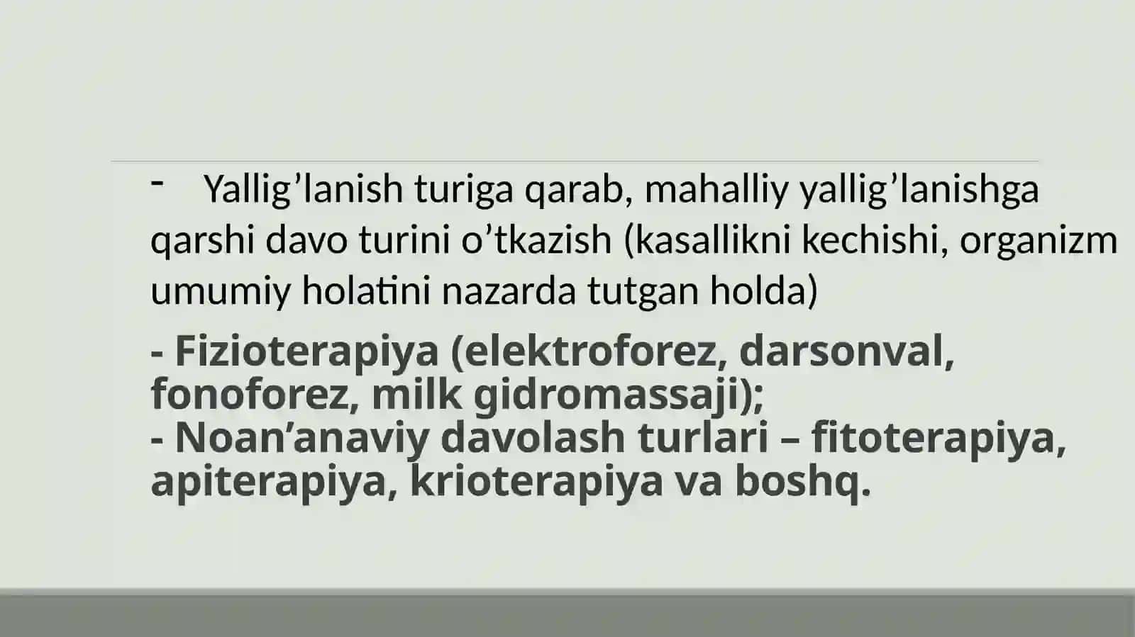 PARODONT KASALLIKLARINI MAHALLIY DAVOLASH USULLARI 4