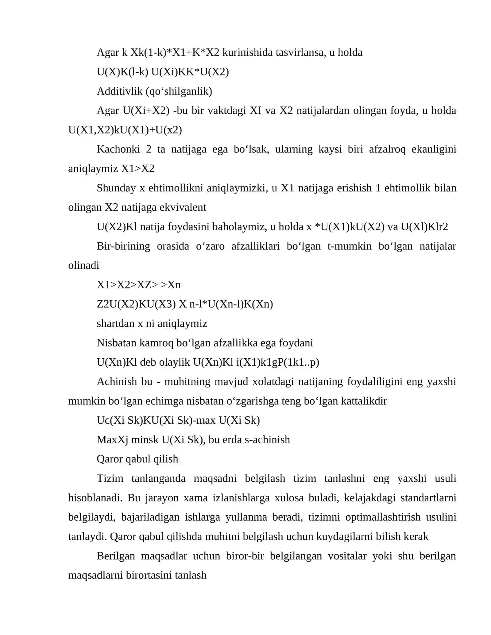 Qaror qabul qilish printsiplari 4