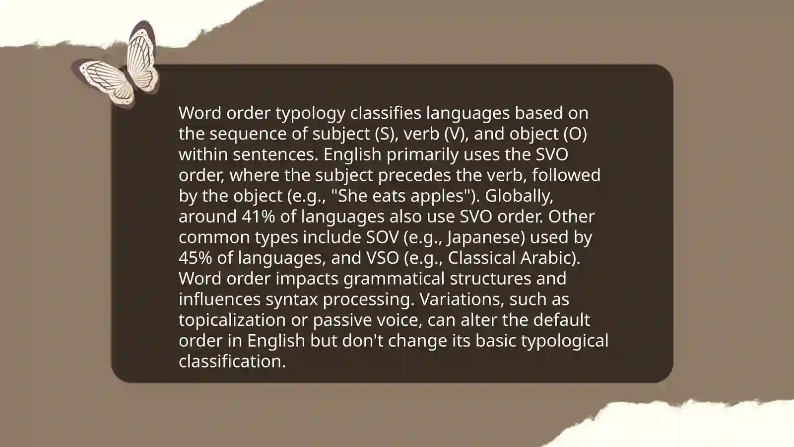Modern typological studies 4