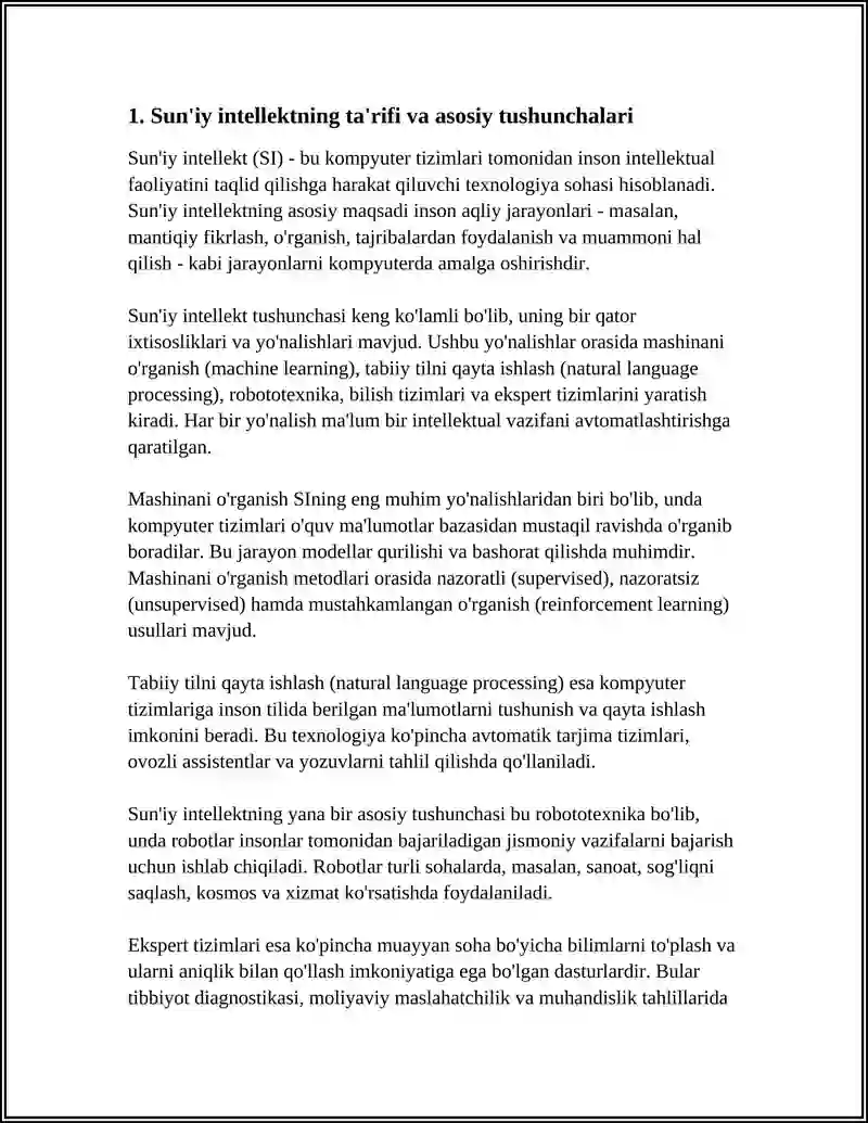 SUN'IY INTELLEKT 4
