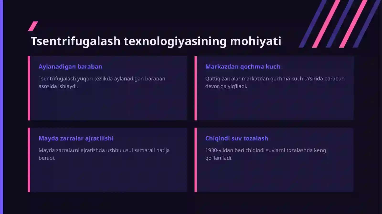 Gidrosiklonlar tuzilishi va ishlash prinsipi 4