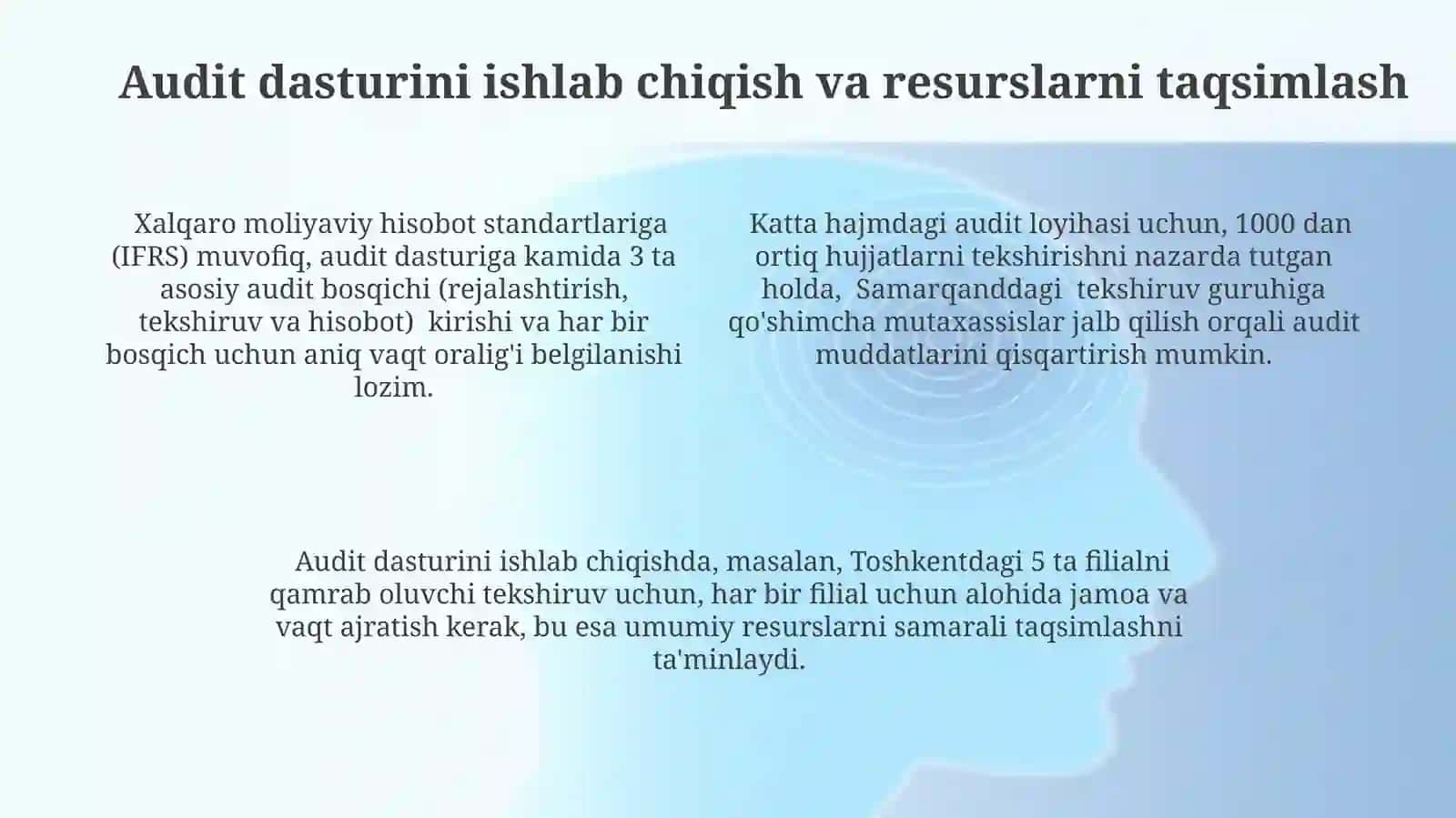Auditumumiyrejasinitayyorlashhususiyatlari 4