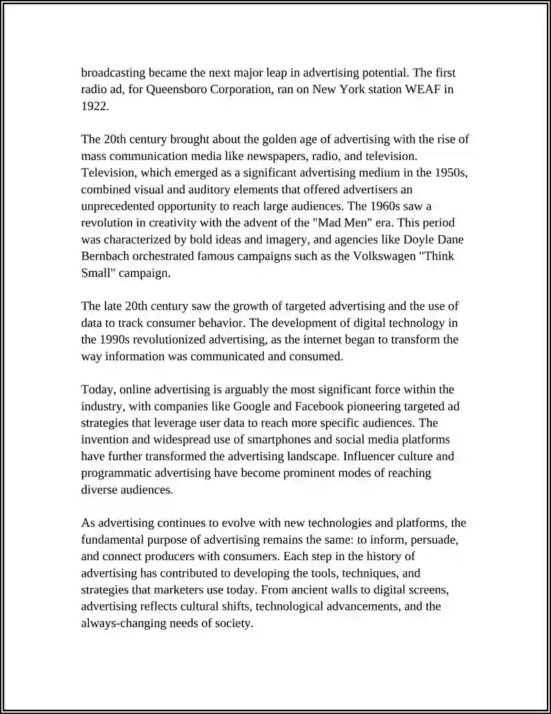 History of Advertising 4