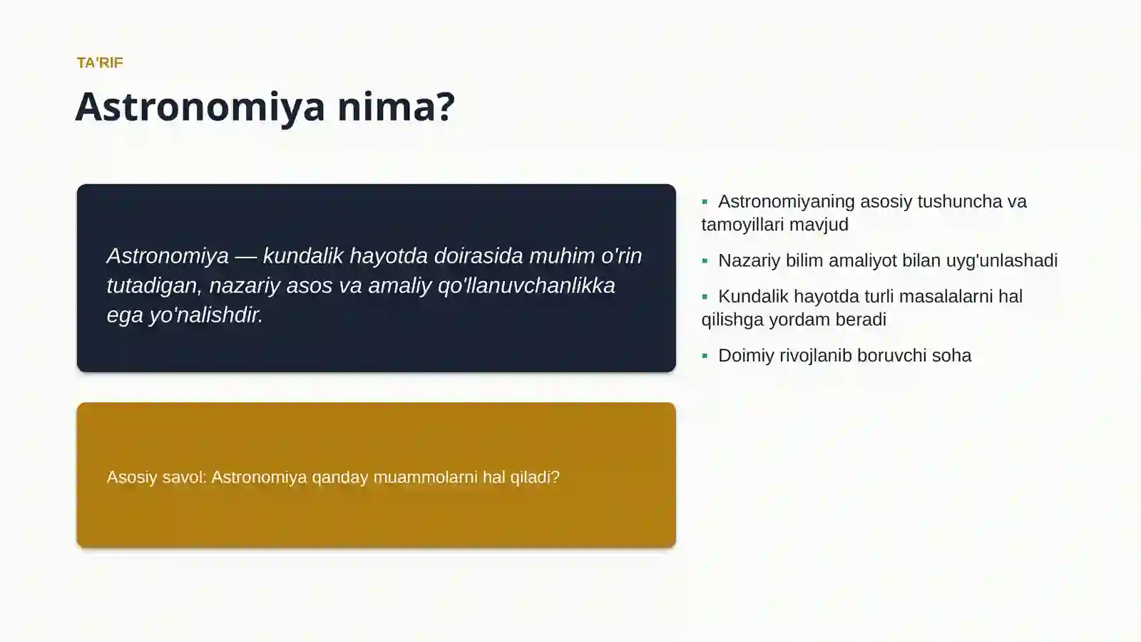 Kundalik Hayotda 4