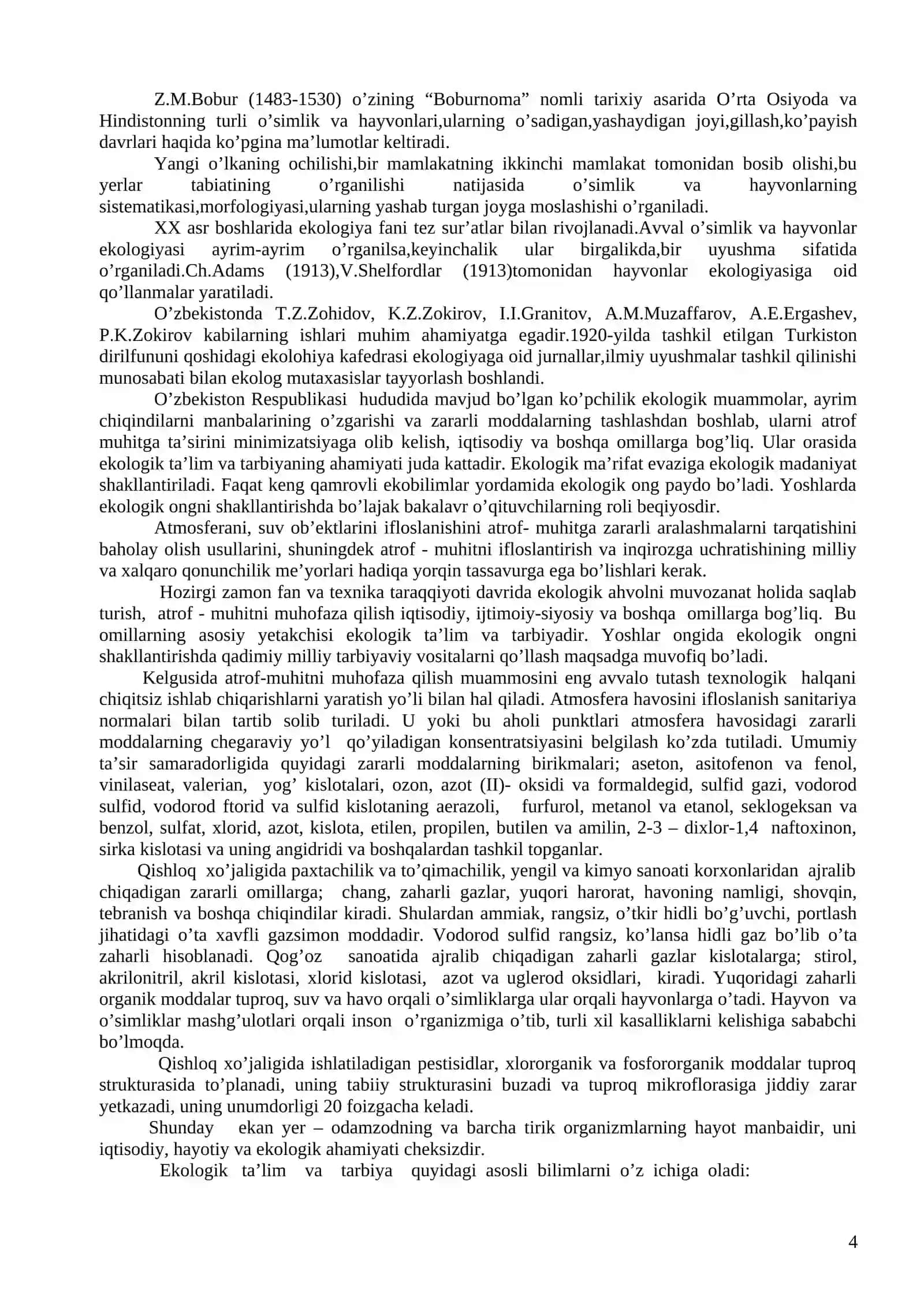 Umumiy ekologiya 4
