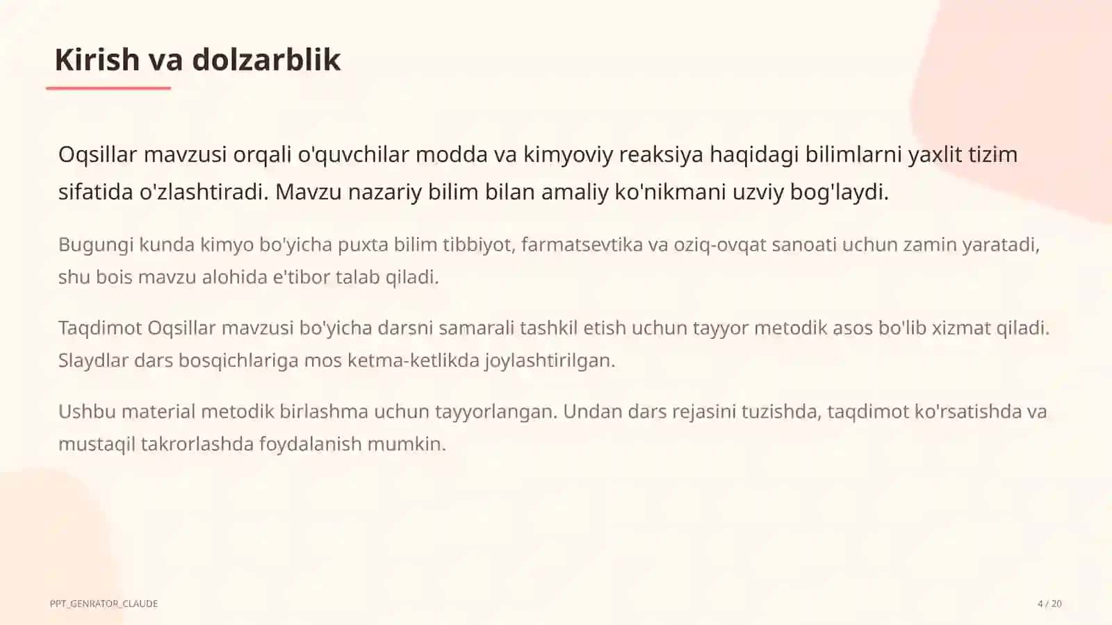Oqsillar (11-sinf) 4