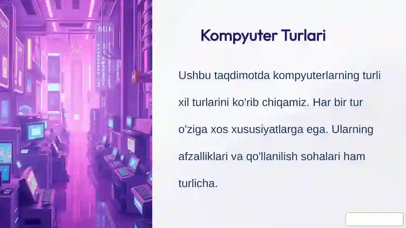 Kompyuter Turlari 4