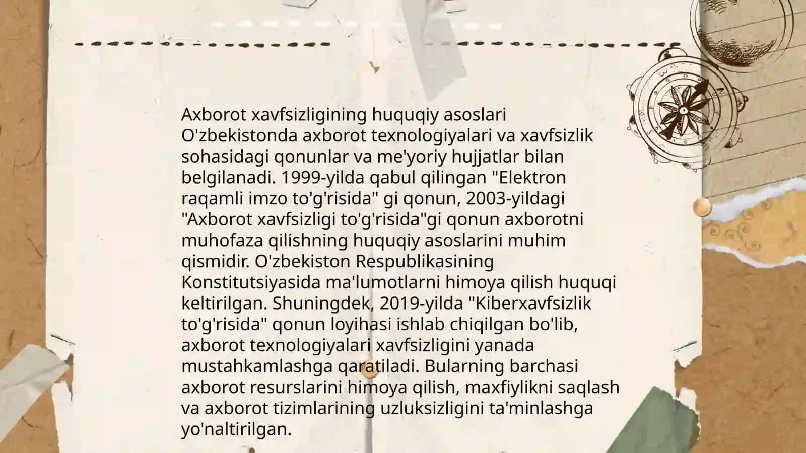 Axborot xavfsizligini ta'minlashning g'oyaviy-nazariy asoslari 4