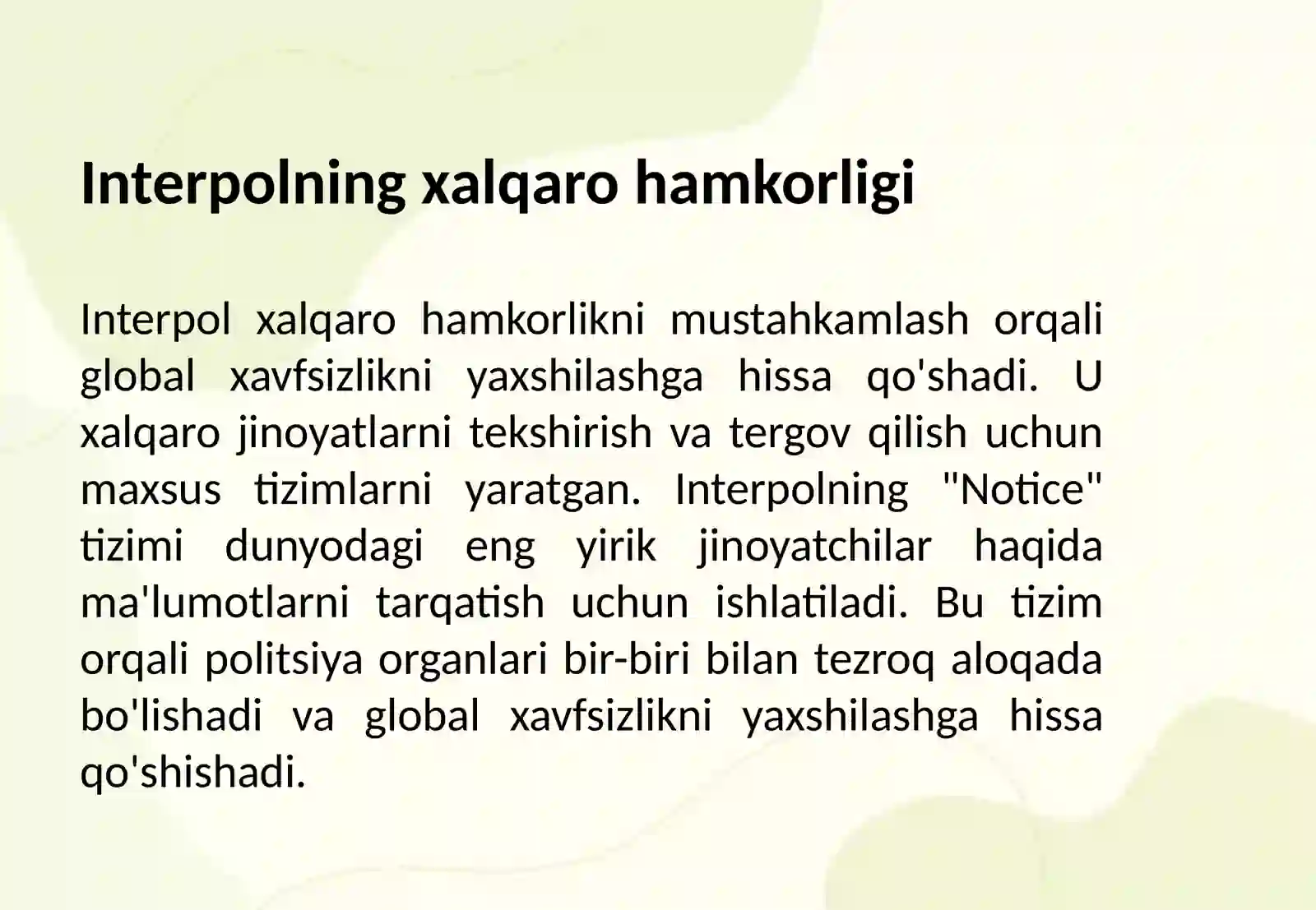 Interpol faoliyati 4