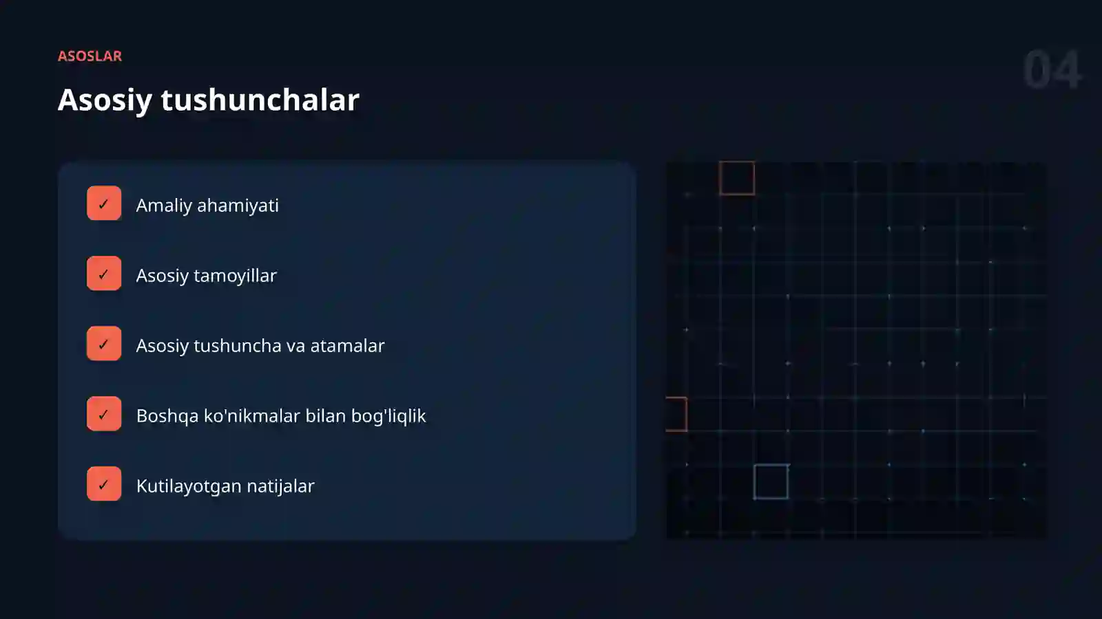 Ma'lumotlar bilan ishlash 4