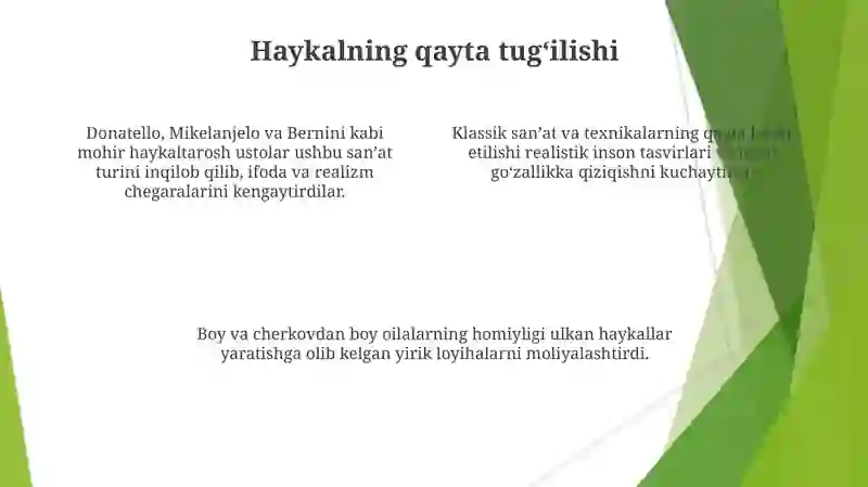 Uchinchi renesans davri 4