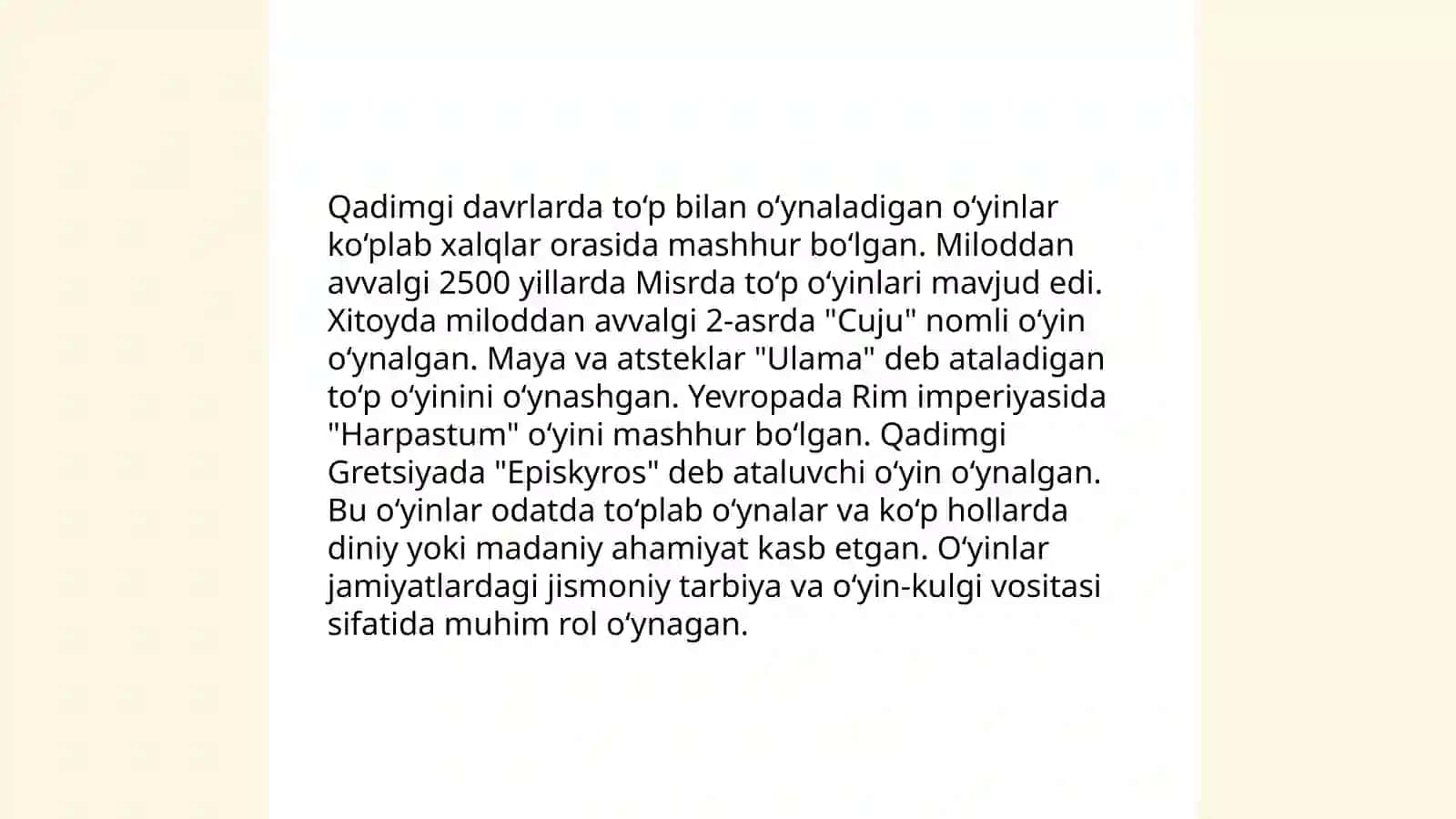 Gandbol o‘yining rivojlanishi 4