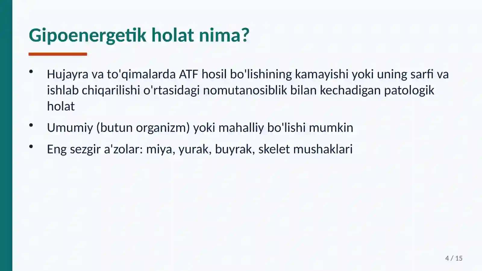 gipoenerhetik holat 4