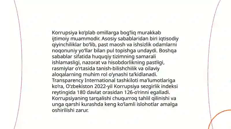 Korrupsiyaning mohiyati va uning oqibatlari 4