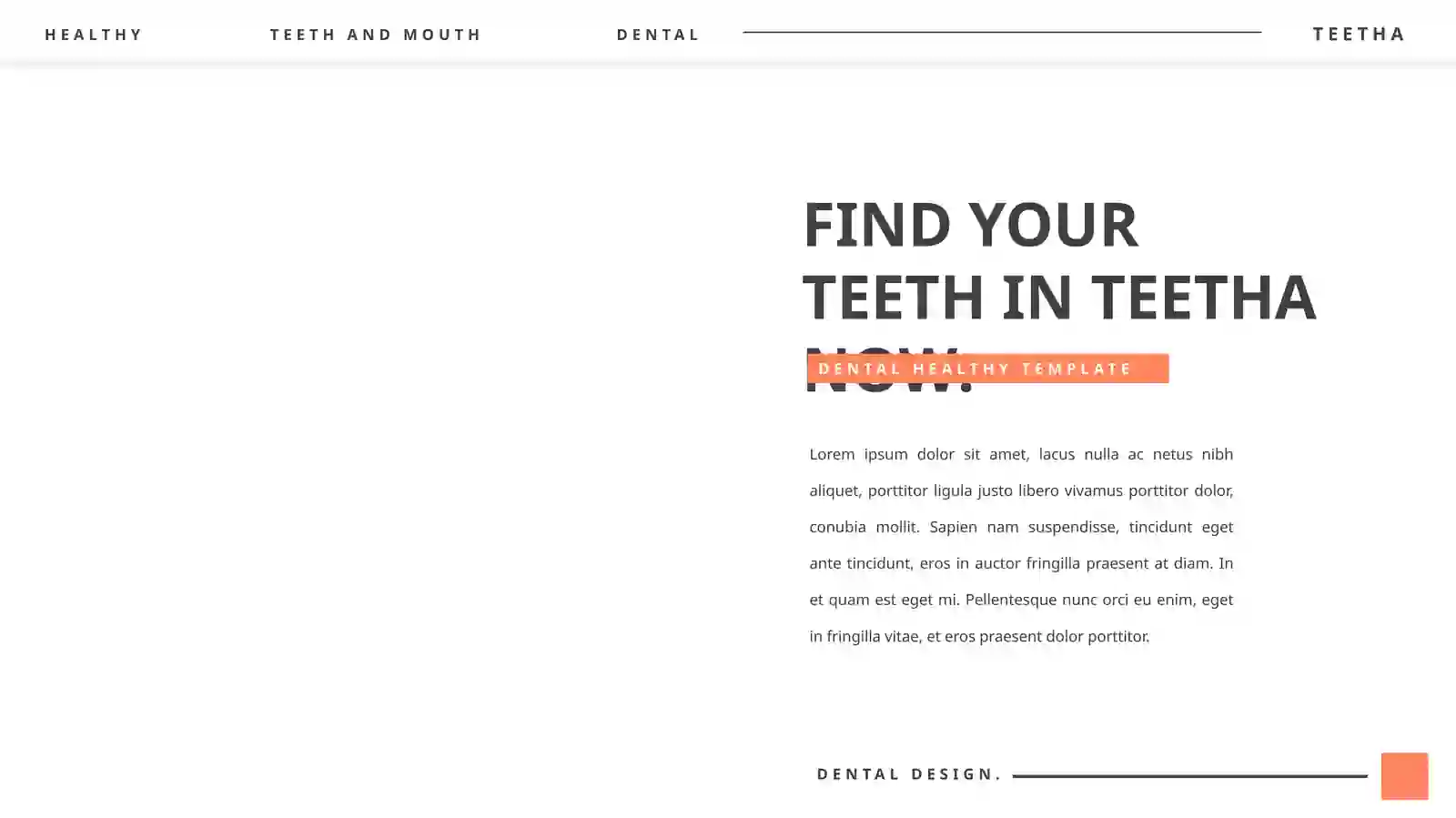 TEETHA DENTAL TEMPLATE 4
