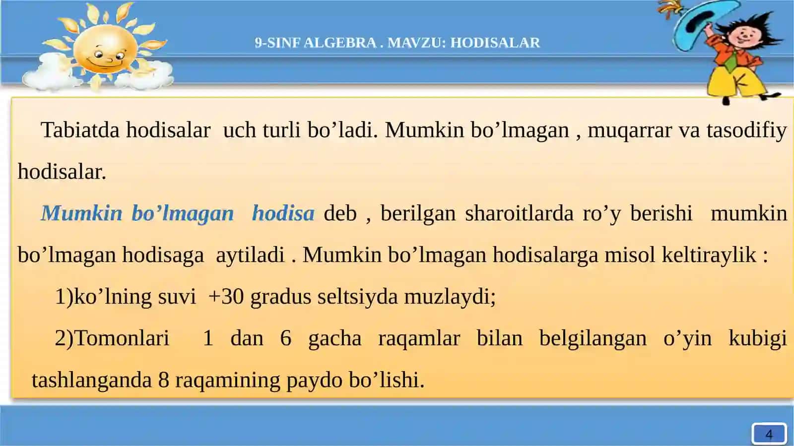 HODISALAR 4