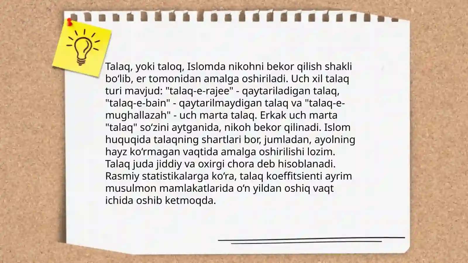 Islom huquqshunosligi (fiqh)da oilaga oid tushunchalar 4