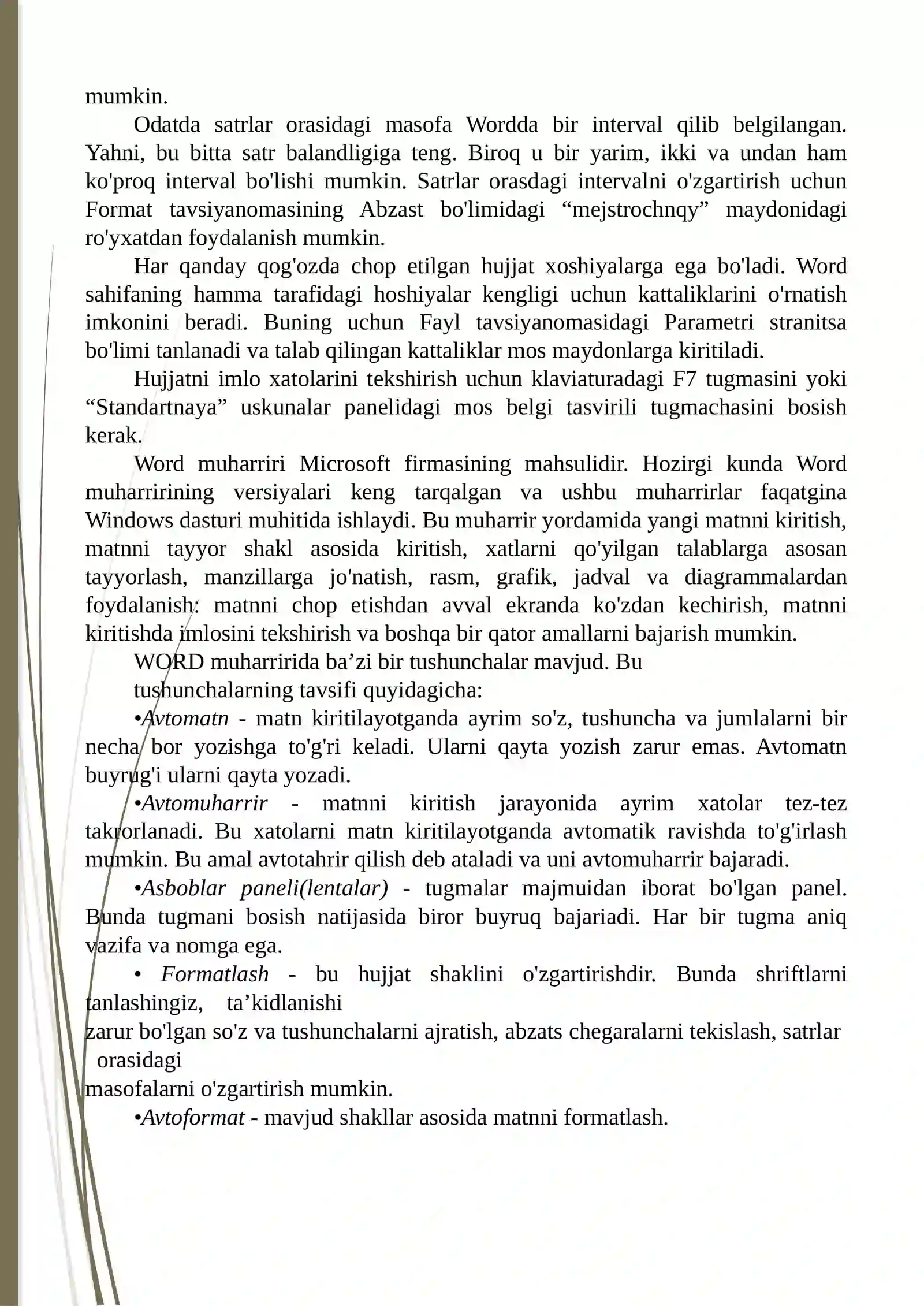 Microsoft Word 4