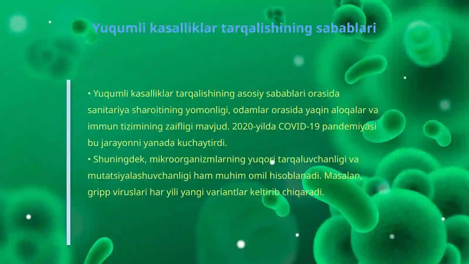 Yuqumli kasalliklar, jarayonlari va tashxis usullari 4